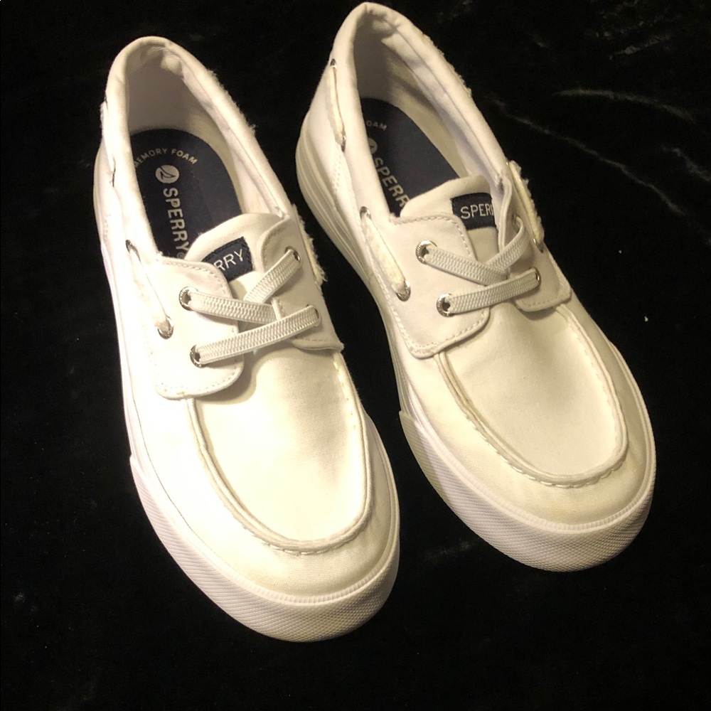 Sperry Womens Bahama Platform Sneakers 5m